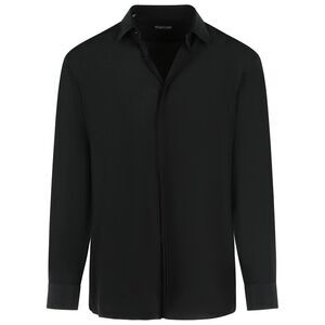 Tom Ford Black Silk Shirt Men